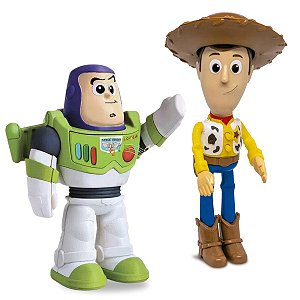 Bonecos Toy Story Woody e Buzz Lightyear