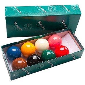 Jogo De Bolas 50mm Lisas Para Sinuca Bilhar Snooker Buffalo