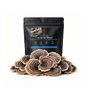 Cogumelo Cauda de Peru Desidratado. 60g.