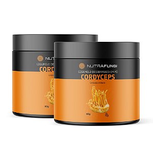 KIT 2 Cogumelo Cordyceps em Pó. 60g