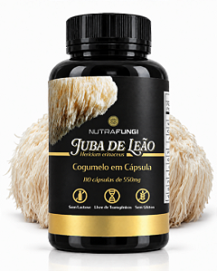 Juba de Leão 110 Cápsulas de 550 mg.