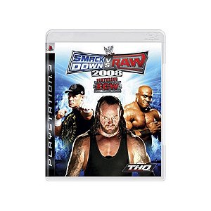 Jogo SmackDown vs. Raw 2008 - PS3 Seminovo