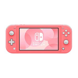 Console Nintendo Switch Lite 32GB Coral + Animal Crossing