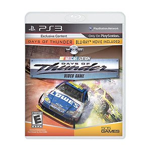 Jogo Days Of Thunder: Nascar Edition -PS3 Seminovo