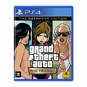 Jogo GTA The Trilogy The Definitive Edition - PS4