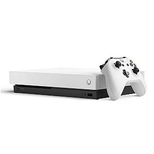 Console Xbox One X 1TB Branco Seminovo