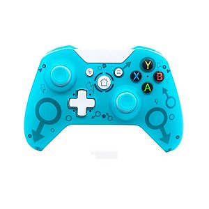 Controle Sem Fio com Adaptador N-1 Azul - Xbox One / PS3 / PC
