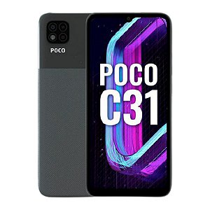 Smartphone Poco C31 32GB 3GB Cinza