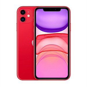 Smartphone Apple iPhone 11 64GB 4GB Vermelho Seminovo