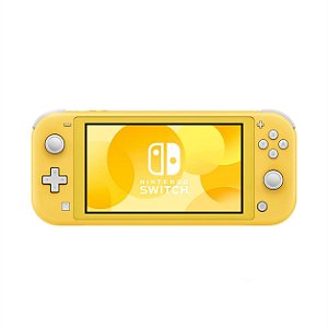 Console Nintendo Switch Lite 32GB Amarelo Seminovo