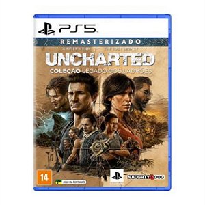 Jogo Uncharted Coleção Legado dos Ladrões Remastered - PS5