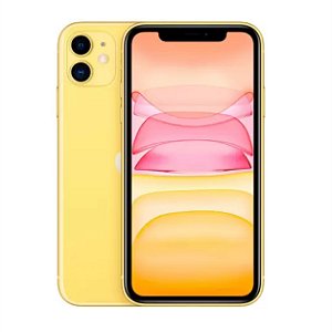 Smartphone Apple iPhone 11 64GB 4GB Amarelo Seminovo