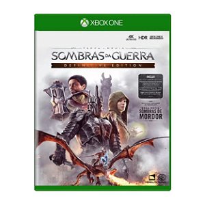 Jogo Terra-Média Sombras da Guerra Definitive Edition - Xbox One Seminovo