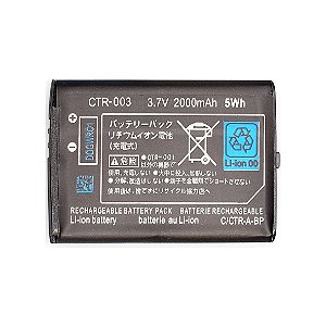 Bateria Nintendo 3DS CTR-003 3.7V 2000mAh 5Wh