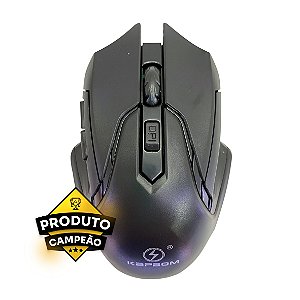 Mouse Kapbom Wireless KA-611 Preto