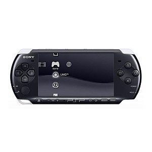 Console PSP-3001 Preto + Cartão 8GB Seminovo