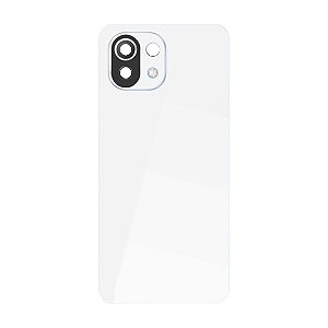 Pç para Xiaomi Tampa Traseira com Lente Mi 11 Lite Branco