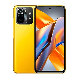 Smartphone Poco M5s 128GB 6GB Amarelo