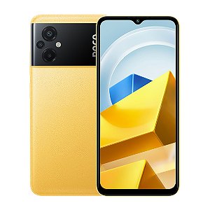 Smartphone Poco M5 128GB 6GB Amarelo