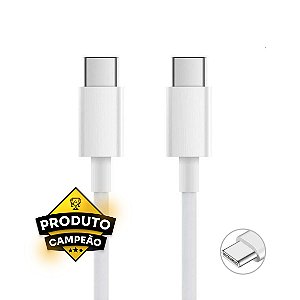 Cabo USB-C Macho para USB-C Macho 1m Kapbom KAP-333-CC