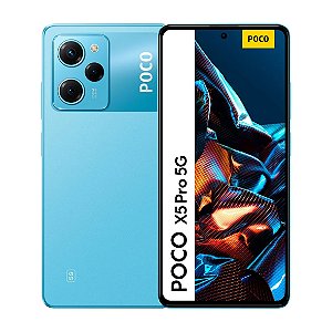 Smartphone Poco X5 Pro 5G 256GB 8GB Azul Índia