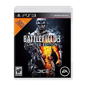 Jogo Battlefield 3 Edição Limitada - PS3 Seminovo