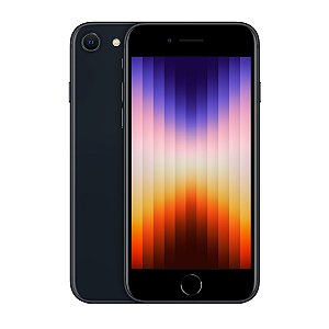 Smartphone Apple iPhone SE 2022 5G 64GB 4GB Preto Seminovo