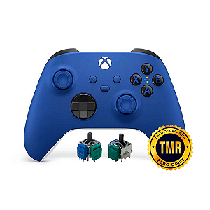Controle Sem Fio Original Xbox Series X|S TMR Shock Blue Seminovo