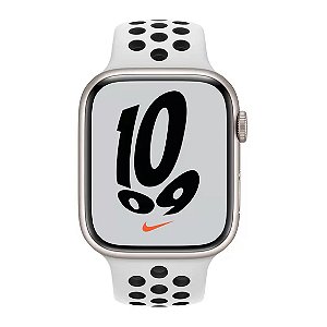 Apple Watch Nike Series 7 45mm GPS A2474 Star Aluminium Case Seminovo