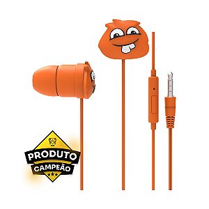 Fone de Ouvido P2 Xtrad LC-869 Orange Laranja