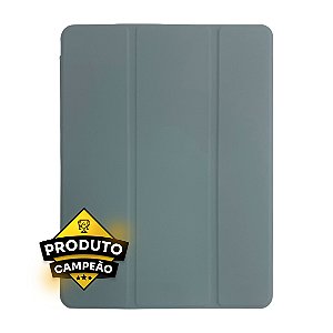 Capa para iPad 7,8 e 9 Gen Silicone 10.2 / 10.5 Pol Azul