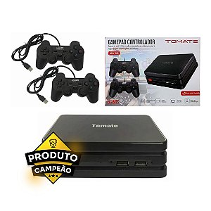 Gamepad Controlador Retrô Tomate MAY-009 2 Controles 10.000 Jogos