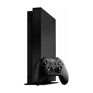 Console Xbox One X 1TB Edição Especial Project Scorpio Preto Seminovo