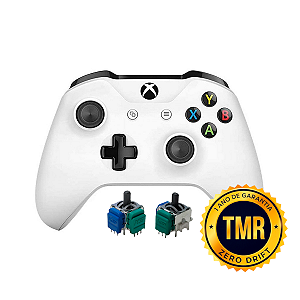 Controle Sem Fio Original Xbox One TMR Branco Seminovo