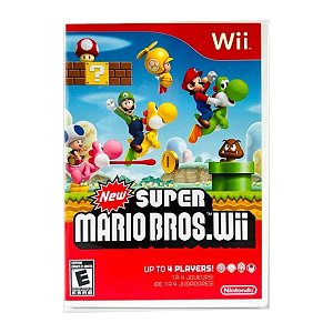 Jogo New Super Mario Bros Wii - Wii Seminovo