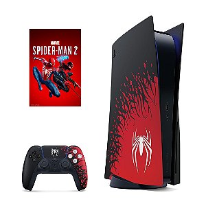 Console PS5 Mídia Física 825GB Edição Limitada Spider Man 2