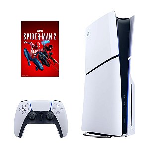Console PS5 Slim Mídia Física 1TB Edição Limitada Spider Man 2