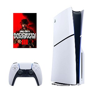 Console PS5 Slim Mídia Física 1TB Edição Limitada Call Of Duty Modern Warfare III