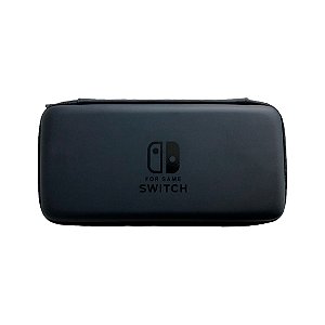 Case Nintendo Switch V1 / V2 / Oled Preto Seminovo