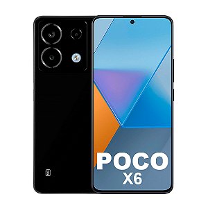 Smartphone Poco X6 5G 256GB 8GB Preto