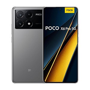 Smartphone Poco X6 Pro 5G 512GB 12GB Cinza