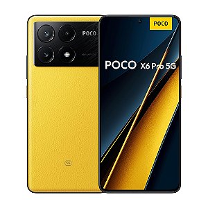 Smartphone Poco X6 Pro 5G 512GB 12GB Amarelo