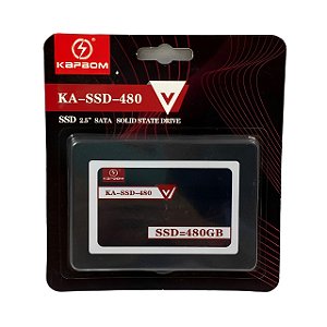 HD Interno SSD 480GB Kapbom SATA III KA-SSD-480 2.5 Pol