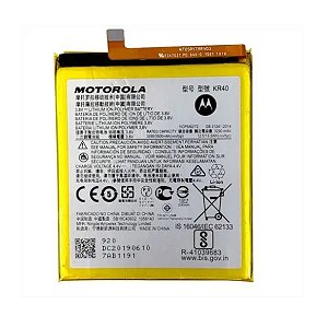 Pç para Motorola Bateria Moto One Action XT2013 KR-40 3500 mAh