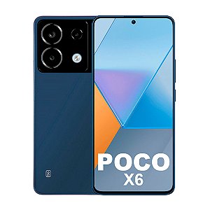 Smartphone Poco X6 5G 512GB 12GB Azul