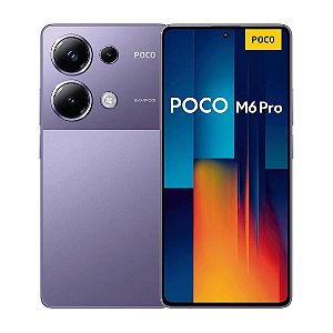 Smartphone Poco M6 Pro 256GB 8GB Roxo