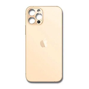 Pç para Apple Tampa Traseira iPhone 12 Pro Max Dourado