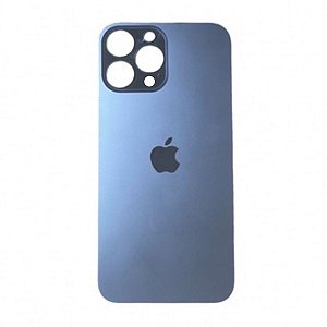 Pç para Apple Tampa Traseira iPhone 13 Pro Max Azul