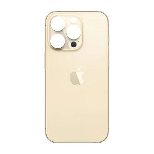 Pç para Apple Tampa Traseira iPhone 14 Pro Max Dourado