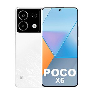 Smartphone Poco X6 5G 512GB 12GB Branco Índia